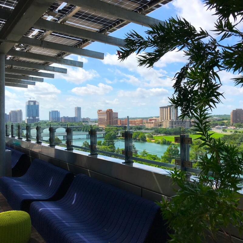 Austin Public Libary Terrace