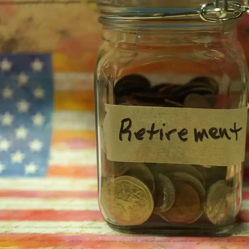 Coin Jar Retirement paid