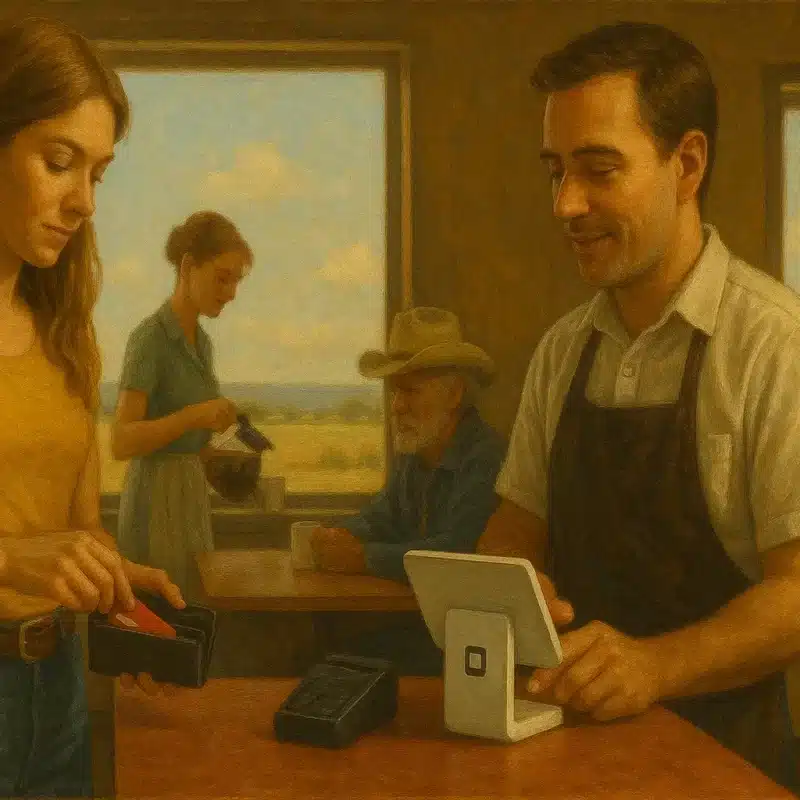 Diner Payment Scene