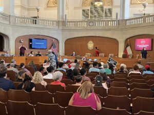 Open meeting in Texas at San Antonio City Hall