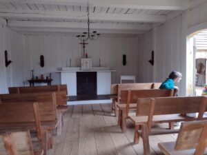 Chapel at Mission Dolores State Historic Site in Texas