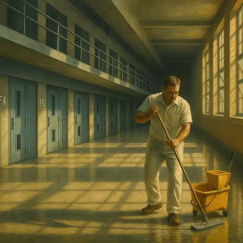 Prisoner Mopping