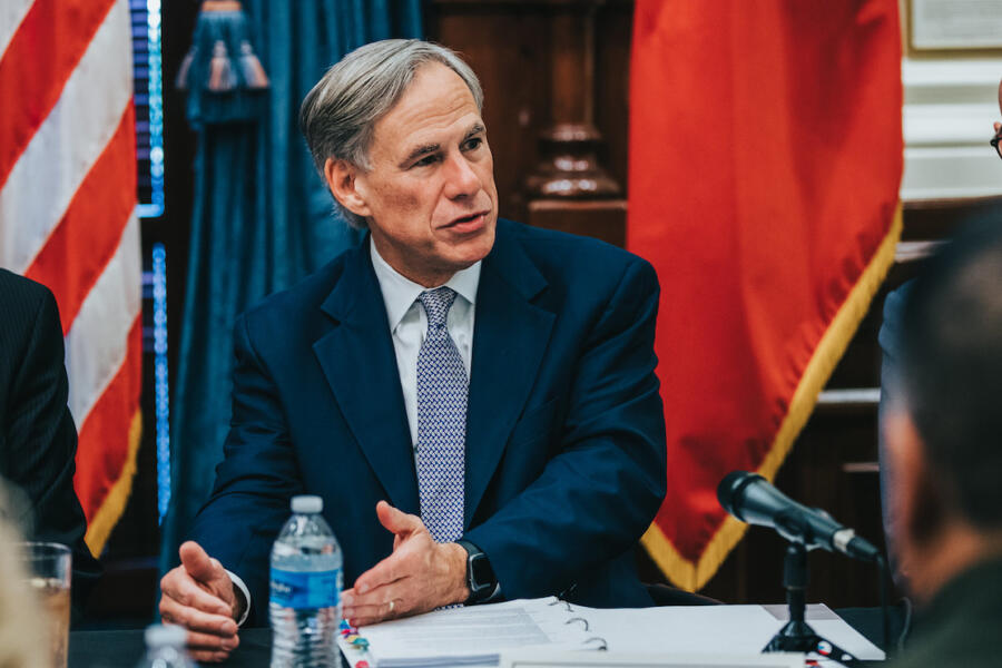 Texas Governor Greg Abbott