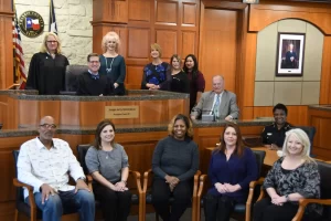 Judge and staff of Harris County Probate Court 1 (2022)