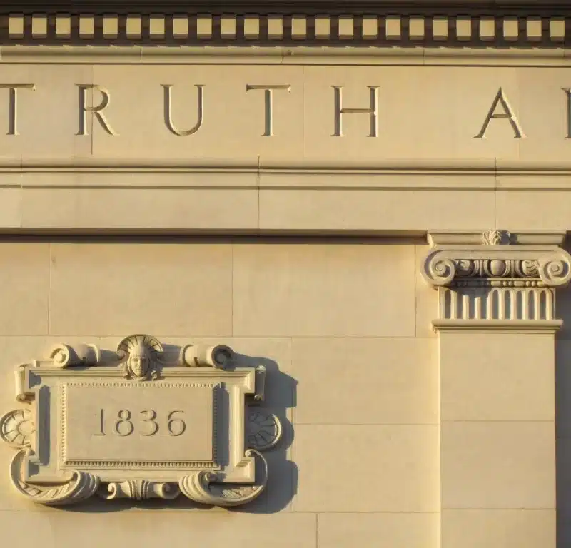 UT Austin Main Building Inscription