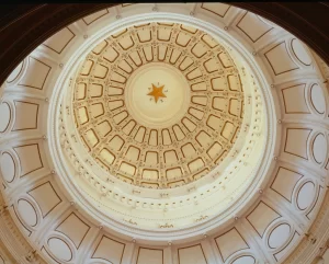 rotunda ceiling Texas capitol Austin