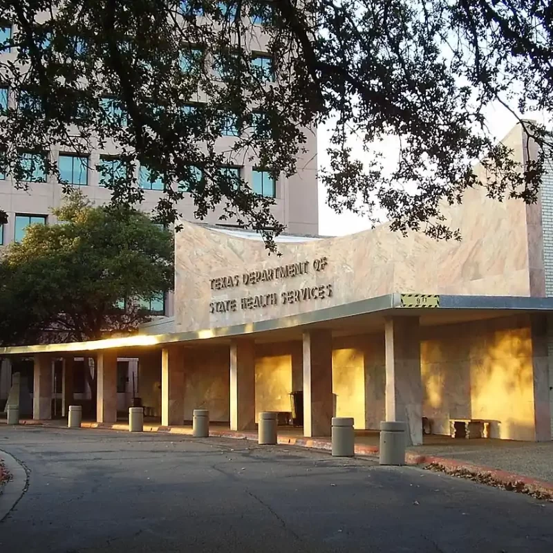 texas department state health services office