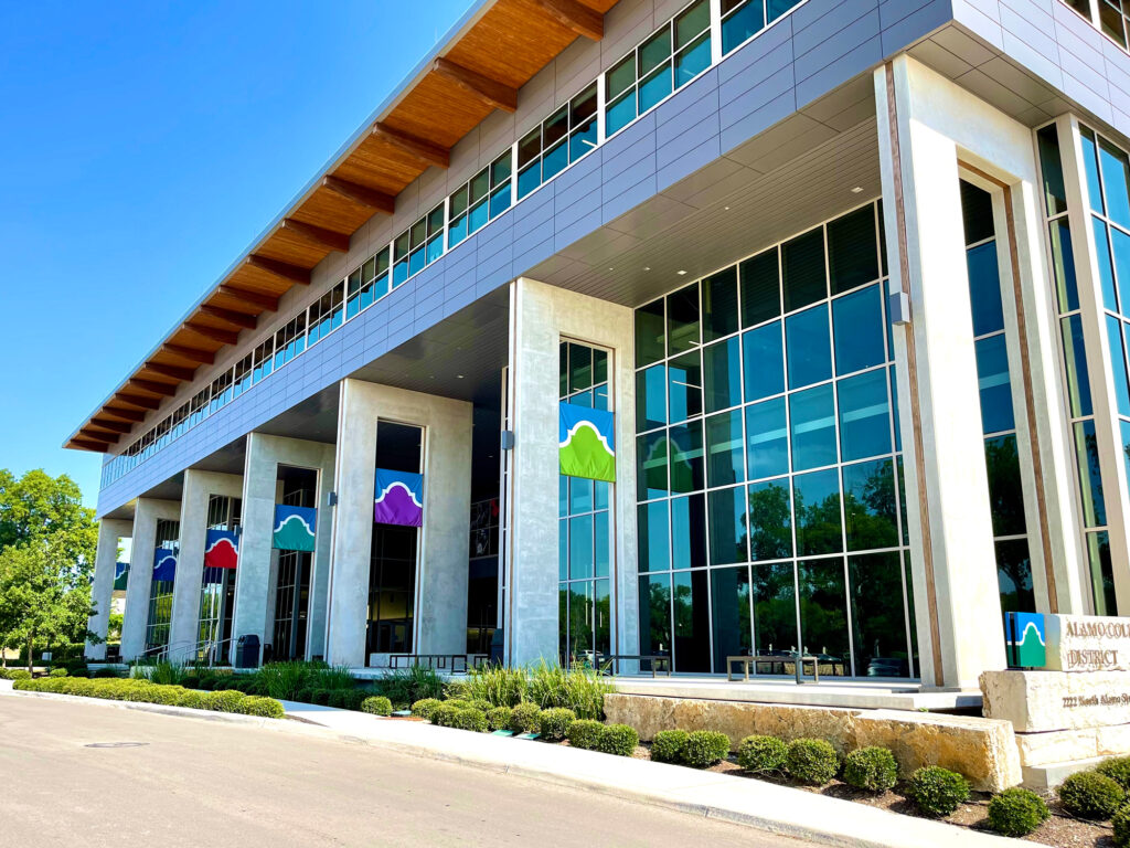 Community college building in San Antonio, Texas