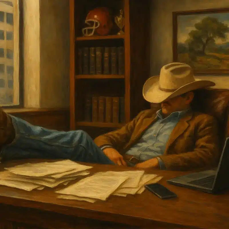 Lazy Legislator Illustration