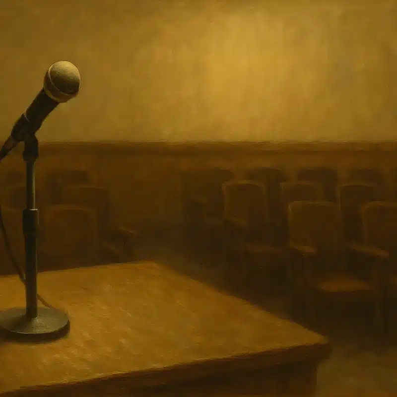 Mic Empty Room