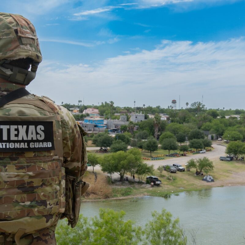 texas national guard and border patrol