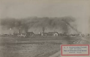 West Texas sandstorm 1910